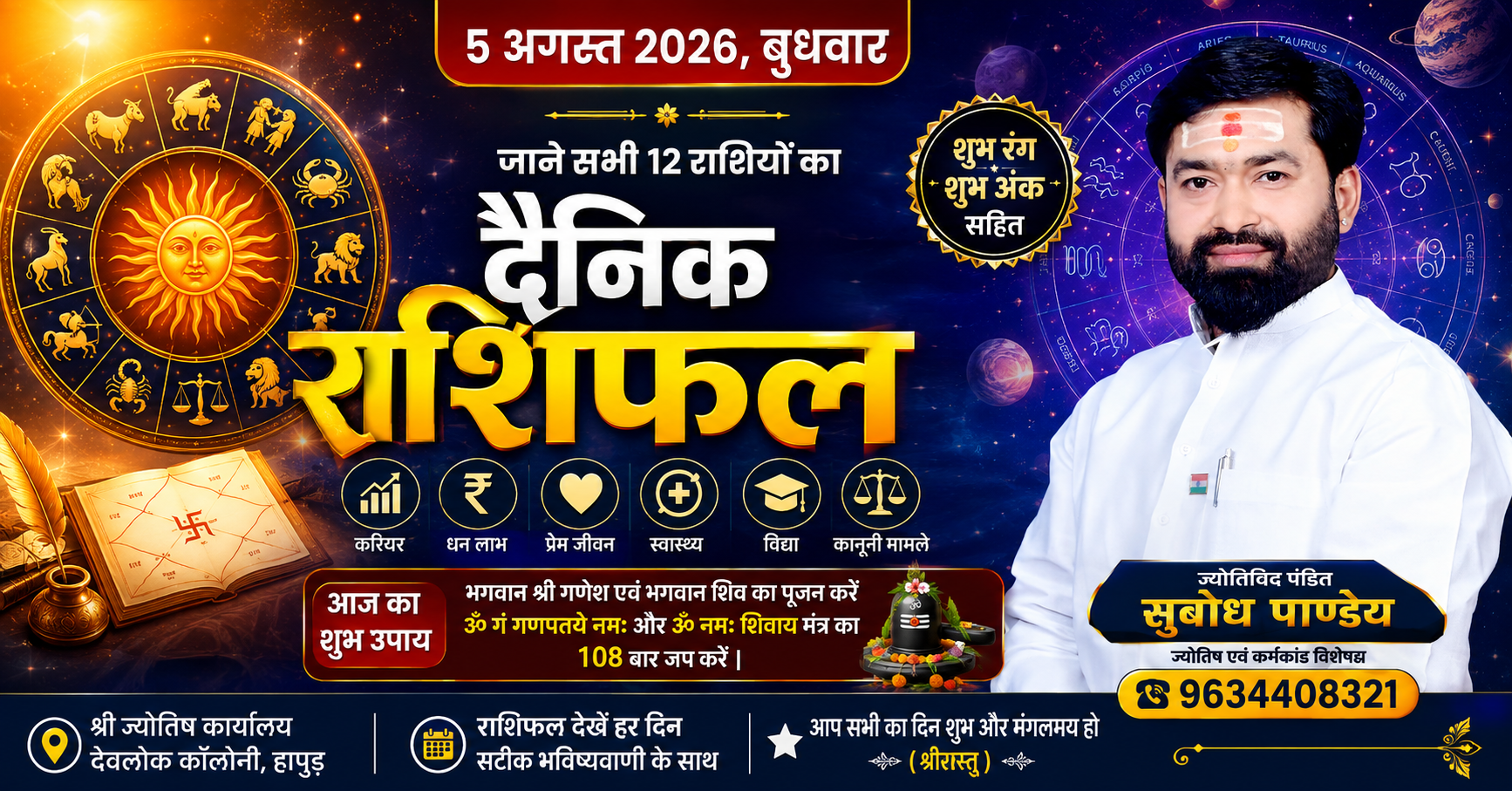 किस राशि को होगा धन लाभ, किसे मिलेगी सफलता?