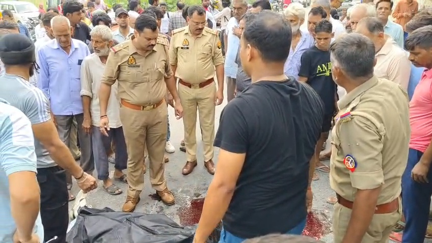 जिम से लौट रहे मामा-भांजे पर टूटा तेज रफ्तार का कहर, लक्ष्य की मौके पर मौत
