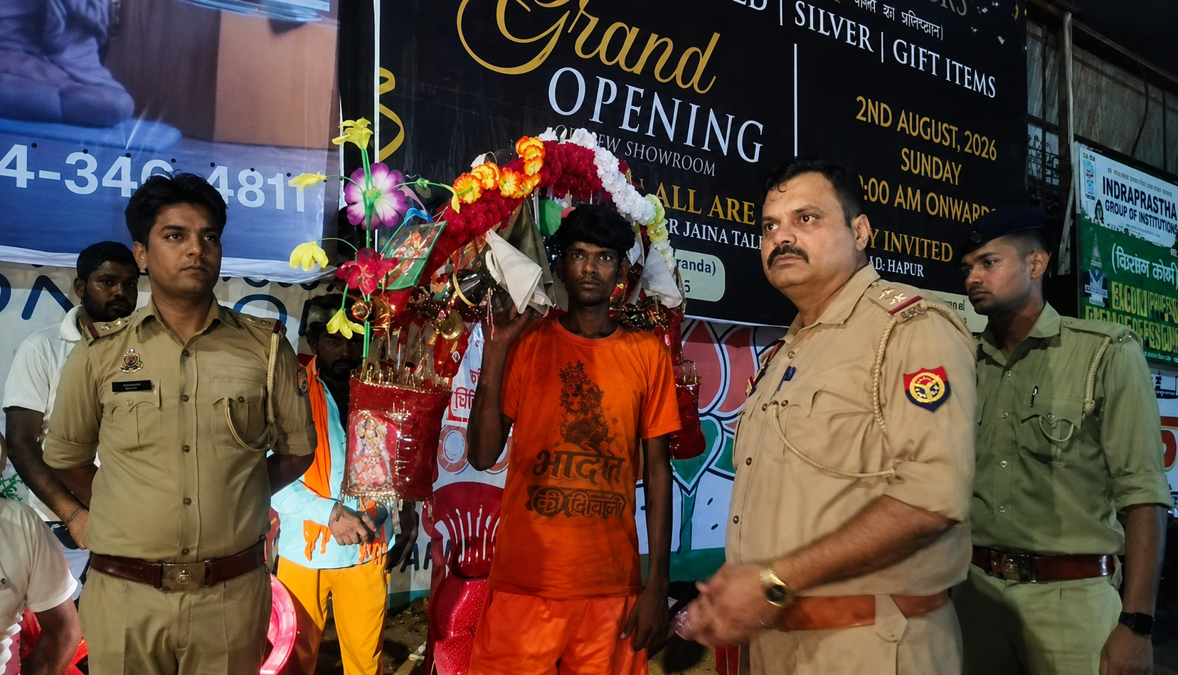 मानसिक रूप से कमजोर कांवड़िए को हापुड़ देहात पुलिस ने छह दिन बाद खोज निकाला